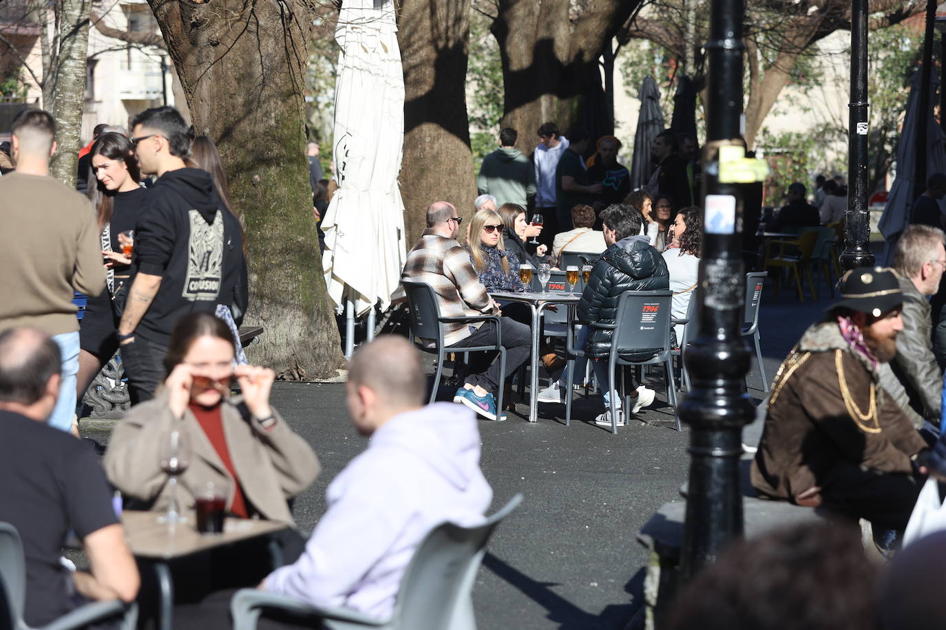 El ambiente del txotx inunda Hernani y Astigarraga