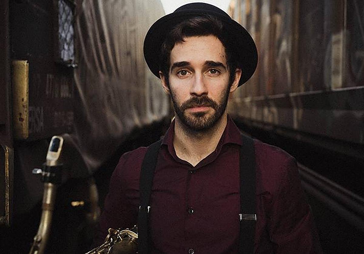 El saxofonista alicantino Álex Haro, exalumno de Musikene.