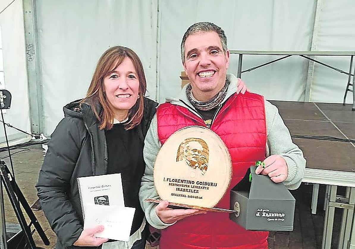 Legorburu junto a Aloña Galarraga en Idiazabal.