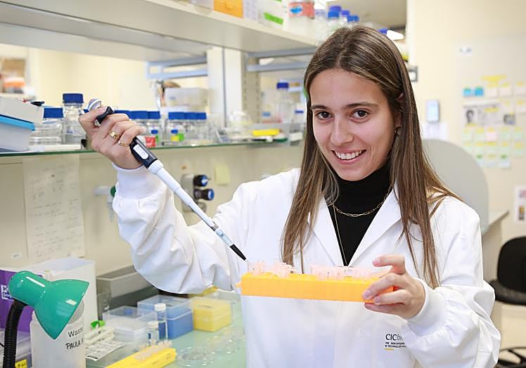La ciencia es una de las pasiones de Lara Troncoso.
