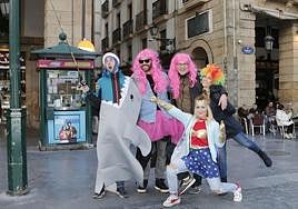 Los donostiarras se echan a la calle con el carnaval