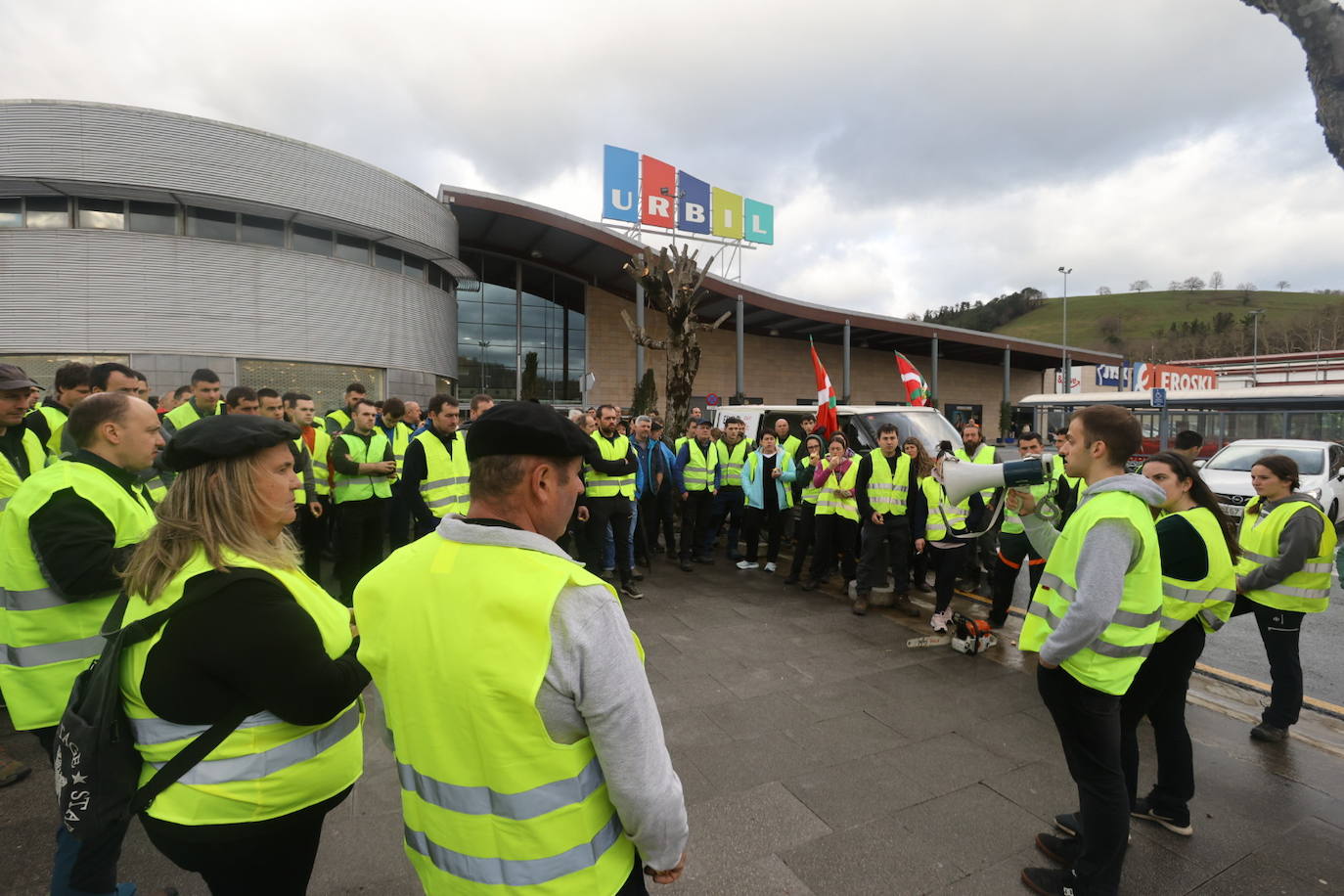 Las &#039;tractoradas&#039; llegan a Gipuzkoa