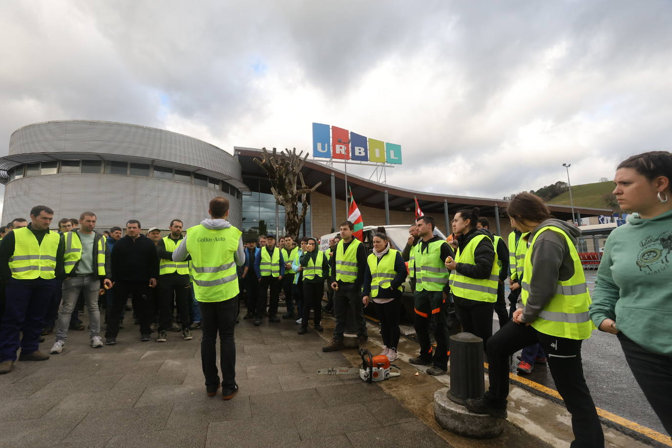 Las &#039;tractoradas&#039; llegan a Gipuzkoa