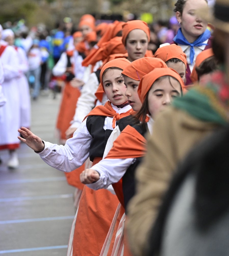 La imaginación gana a la lluvia y al viento en Tolosa