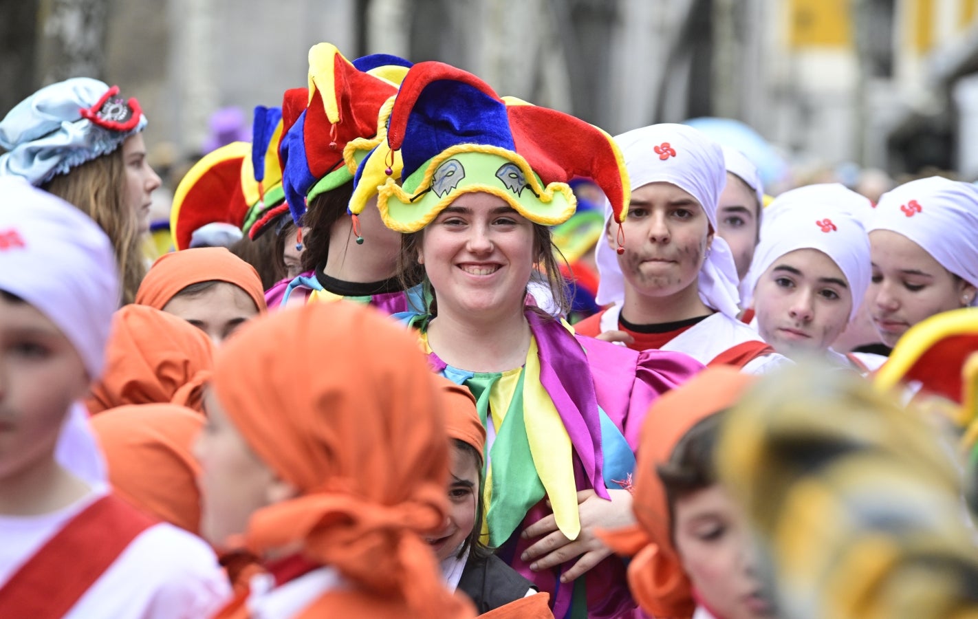 La imaginación gana a la lluvia y al viento en Tolosa