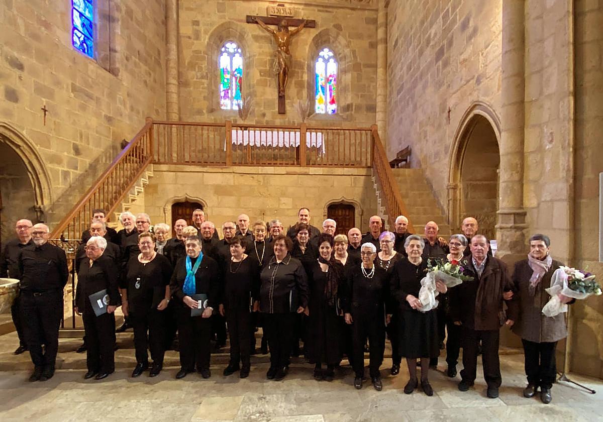 Salbatore Abezbatza kontzertuaren ostean.