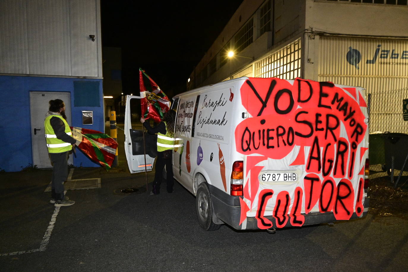 Las &#039;tractoradas&#039; llegan a Gipuzkoa