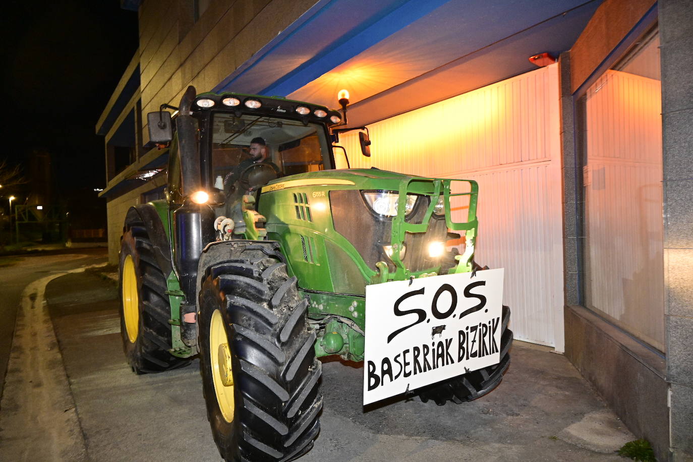 Las &#039;tractoradas&#039; llegan a Gipuzkoa