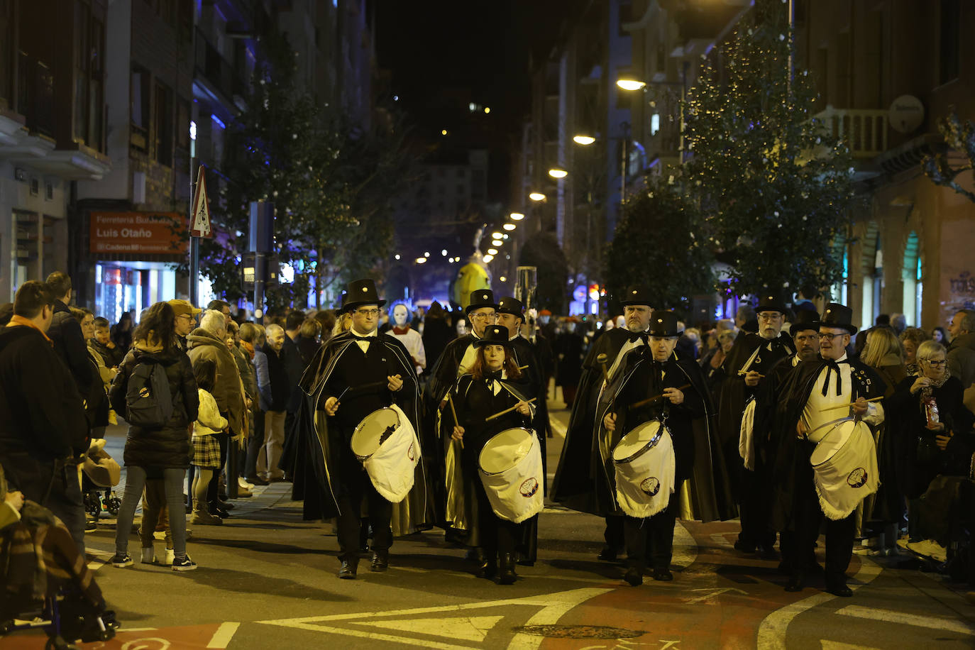 El entierro de la sardina de Errenteria, en imágenes