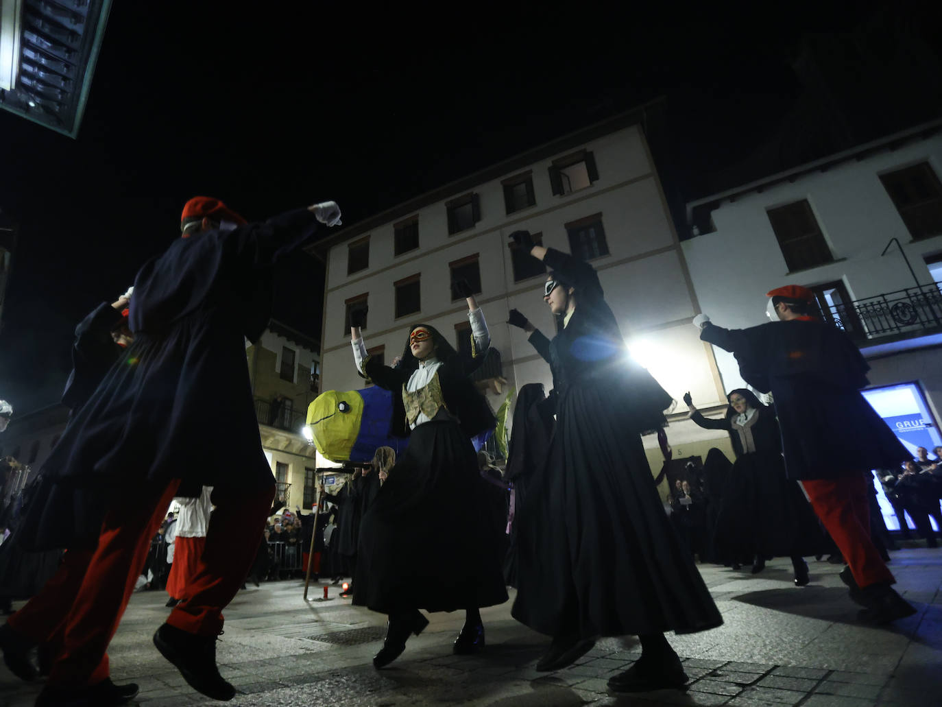 El entierro de la sardina de Errenteria, en imágenes