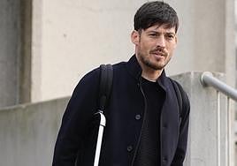 David Silva ha viajado con la Real Sociedad a París.