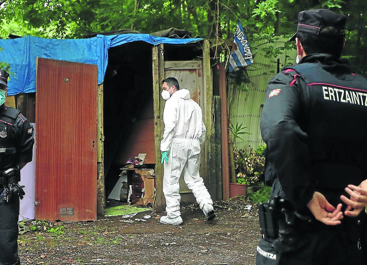 Una paliza mortal en el interior de una chabola