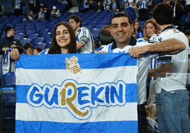 La afición txuri-urdin ya está en el Parque de los Príncipes