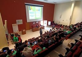 Charla reciente celebrada en Don Bosco sobre cooperación.