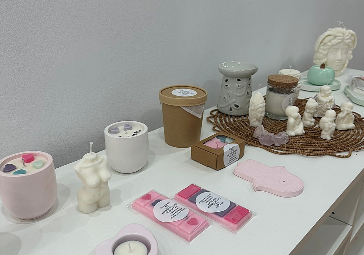 Imagen principal - Algunos productos artesanales Sirens Candle