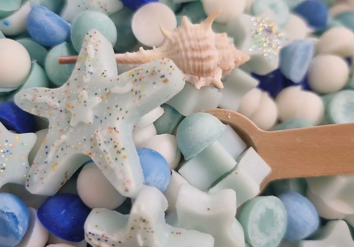 Algunos productos artesanales Sirens Candle