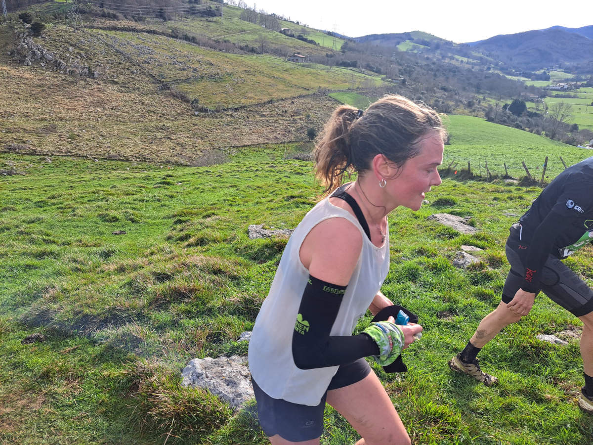 Ibai Angulo eta Ainara Urrutia izan dira azkarrenak Artzei bidea proban