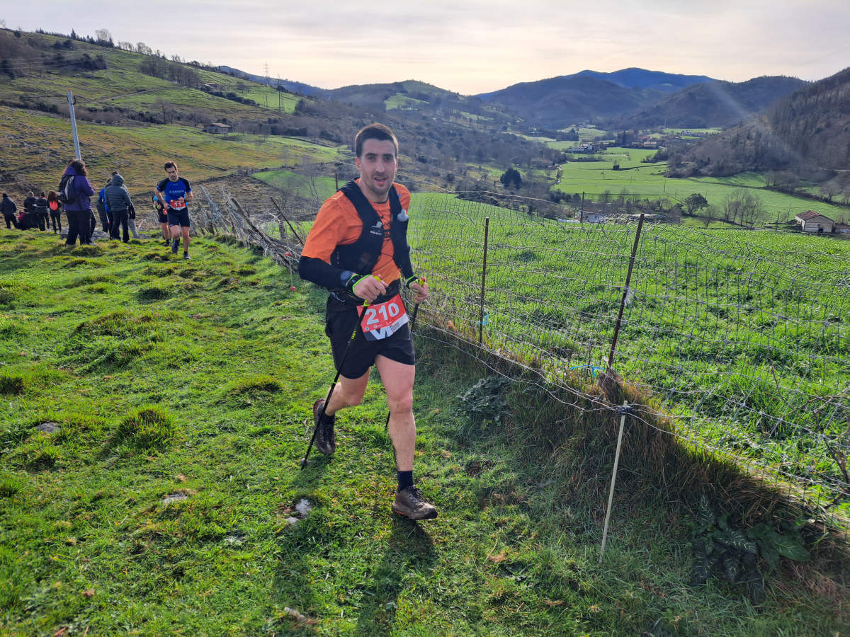 Iraitz Legorburu eta Oihana Zubillaga nagusi Zaldei bidea lasterketan