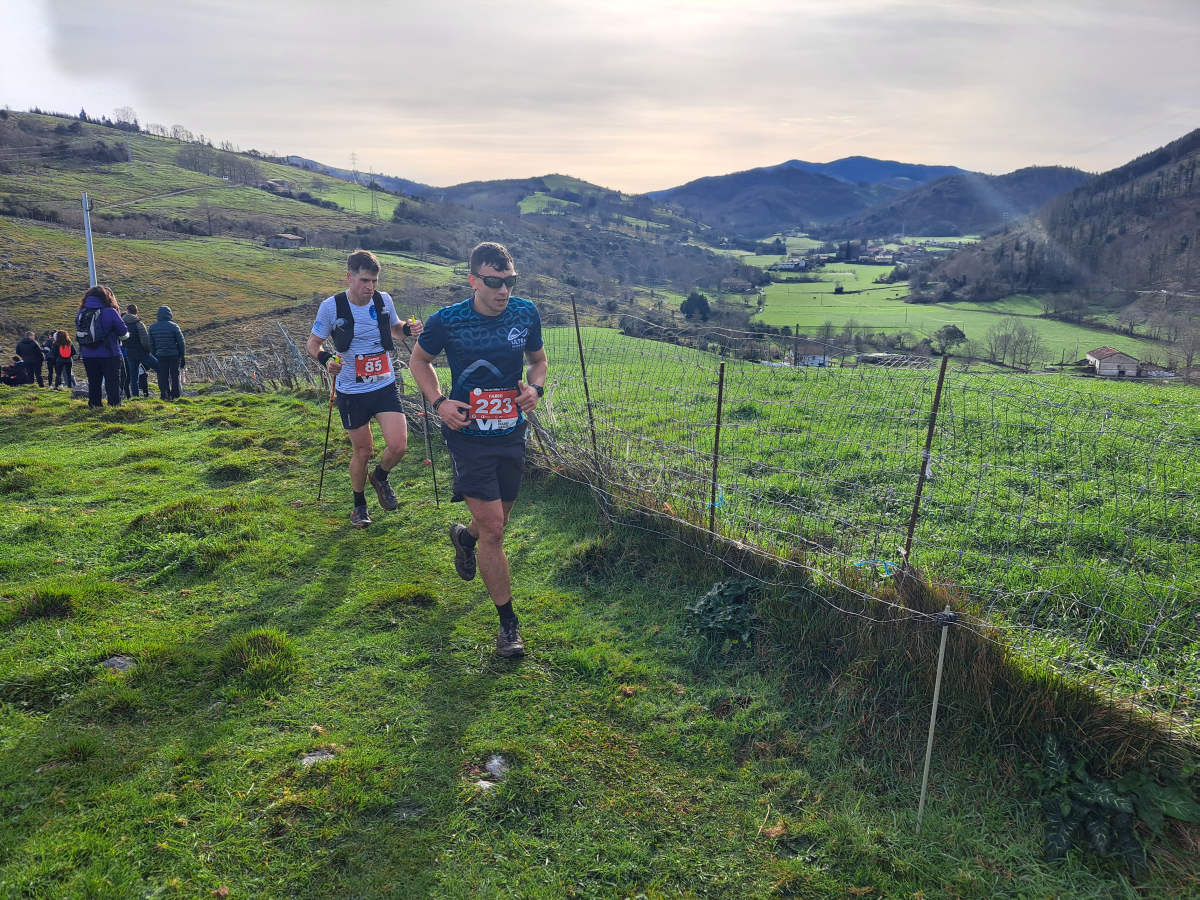 Iraitz Legorburu eta Oihana Zubillaga nagusi Zaldei bidea lasterketan