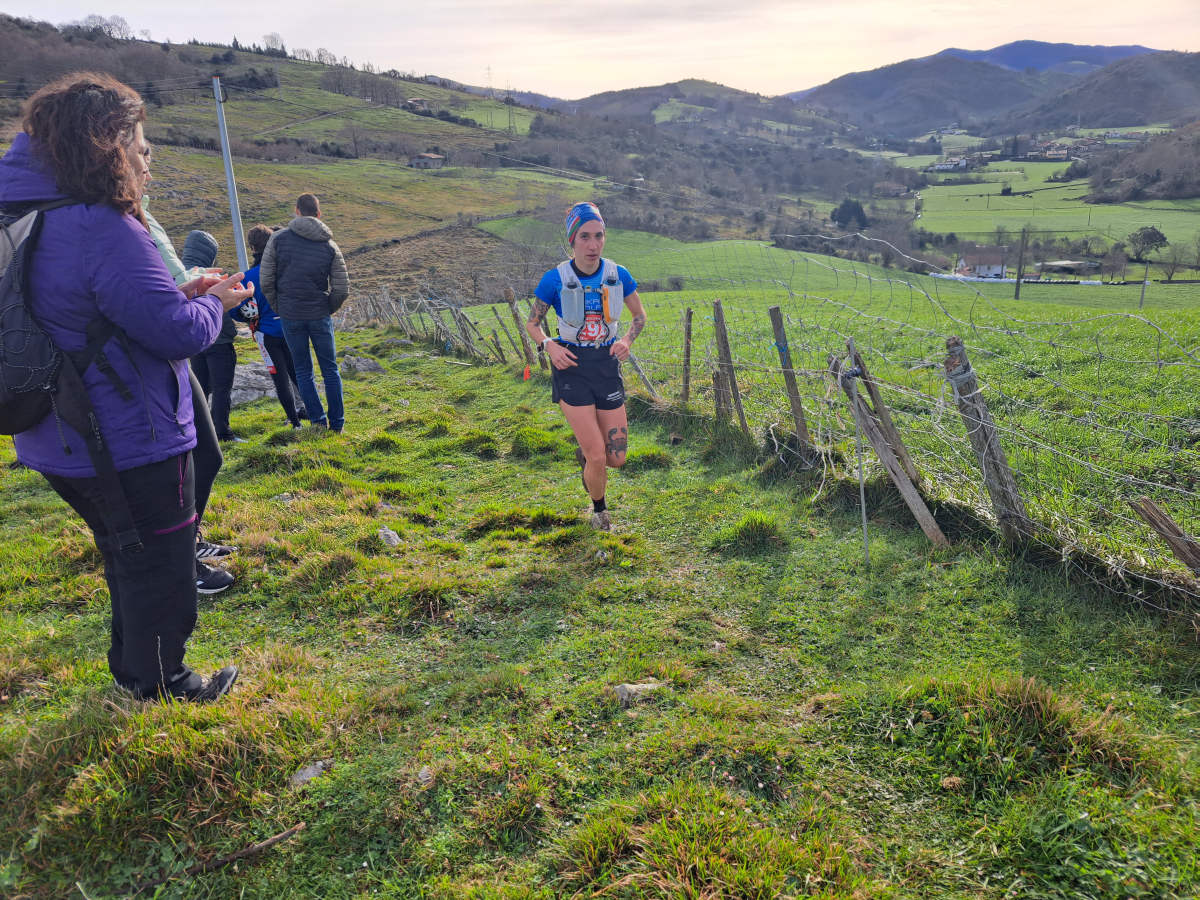 Iraitz Legorburu eta Oihana Zubillaga nagusi Zaldei bidea lasterketan