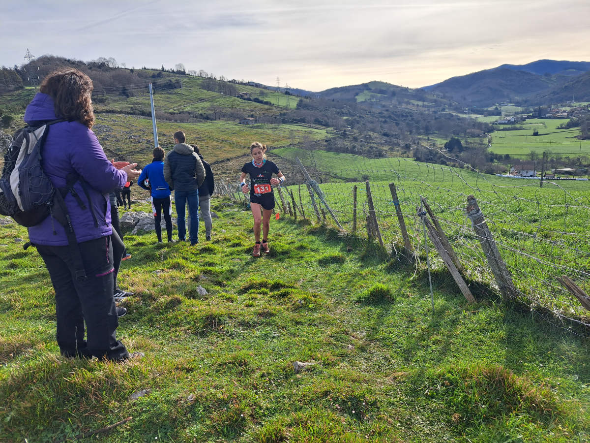 Iraitz Legorburu eta Oihana Zubillaga nagusi Zaldei bidea lasterketan
