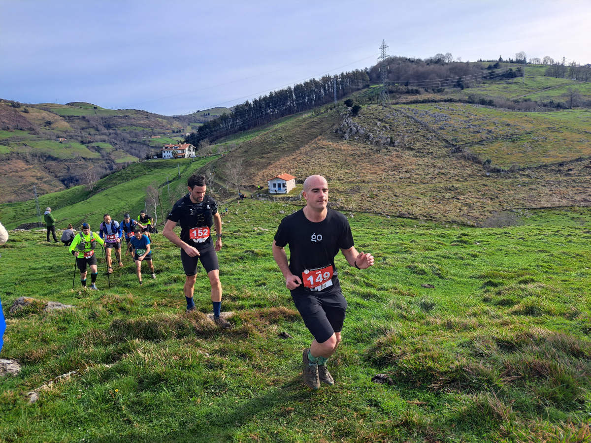 Iraitz Legorburu eta Oihana Zubillaga nagusi Zaldei bidea lasterketan