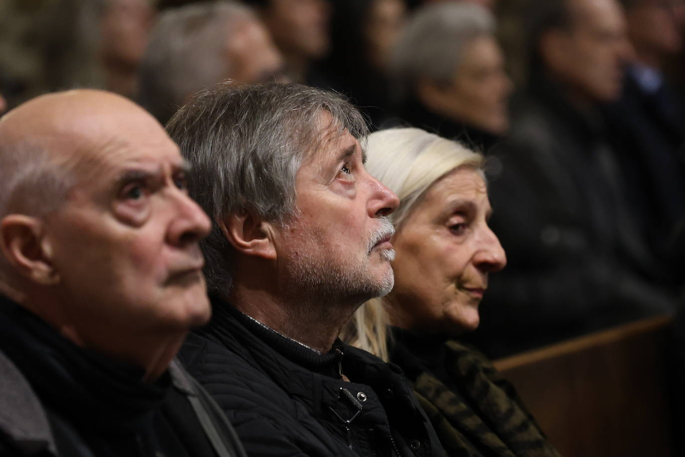 Las imágenes del funeral de Juan Mari Uriarte