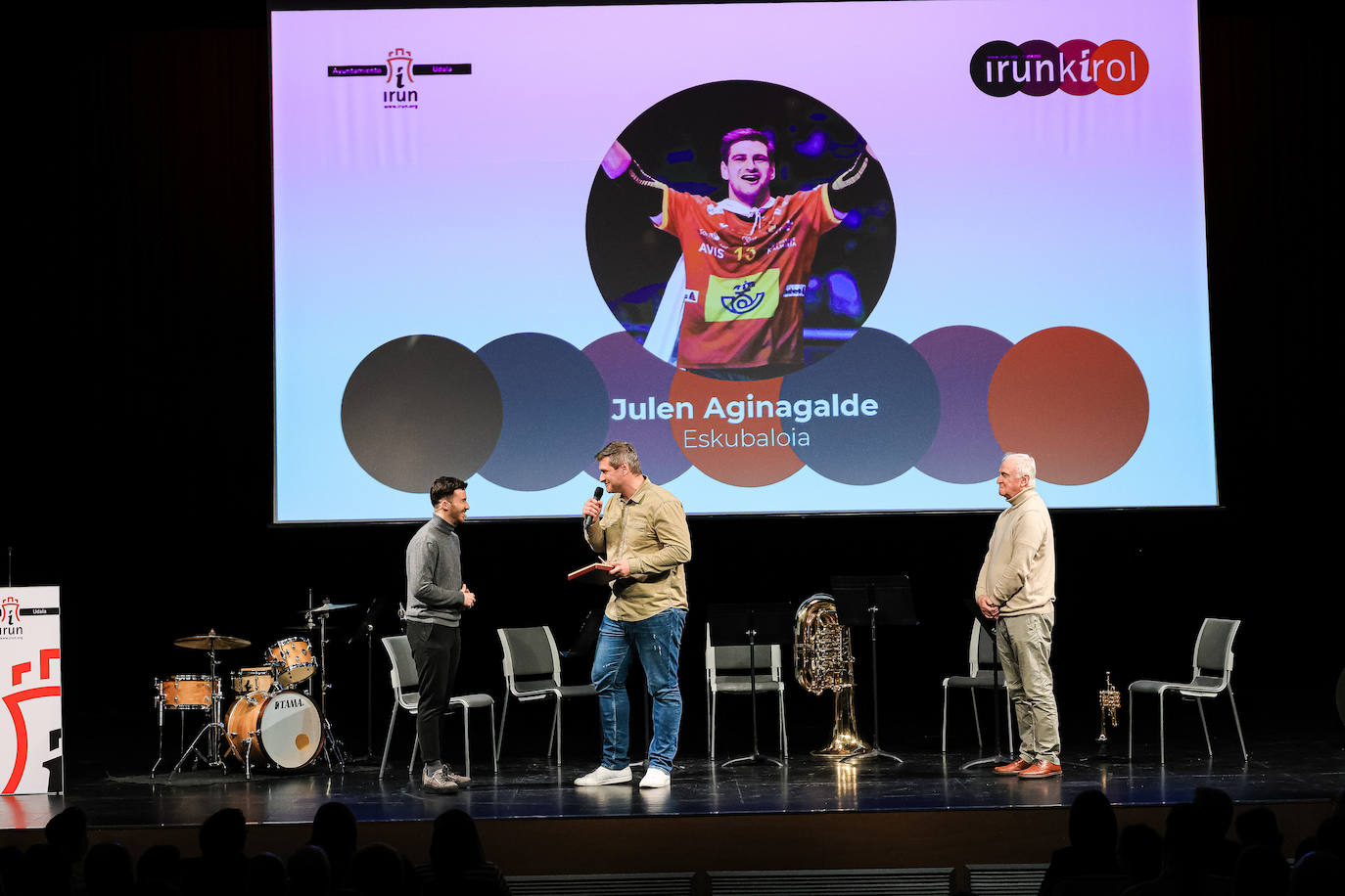 Las mejores imágenes de la gala del deporte irundarra