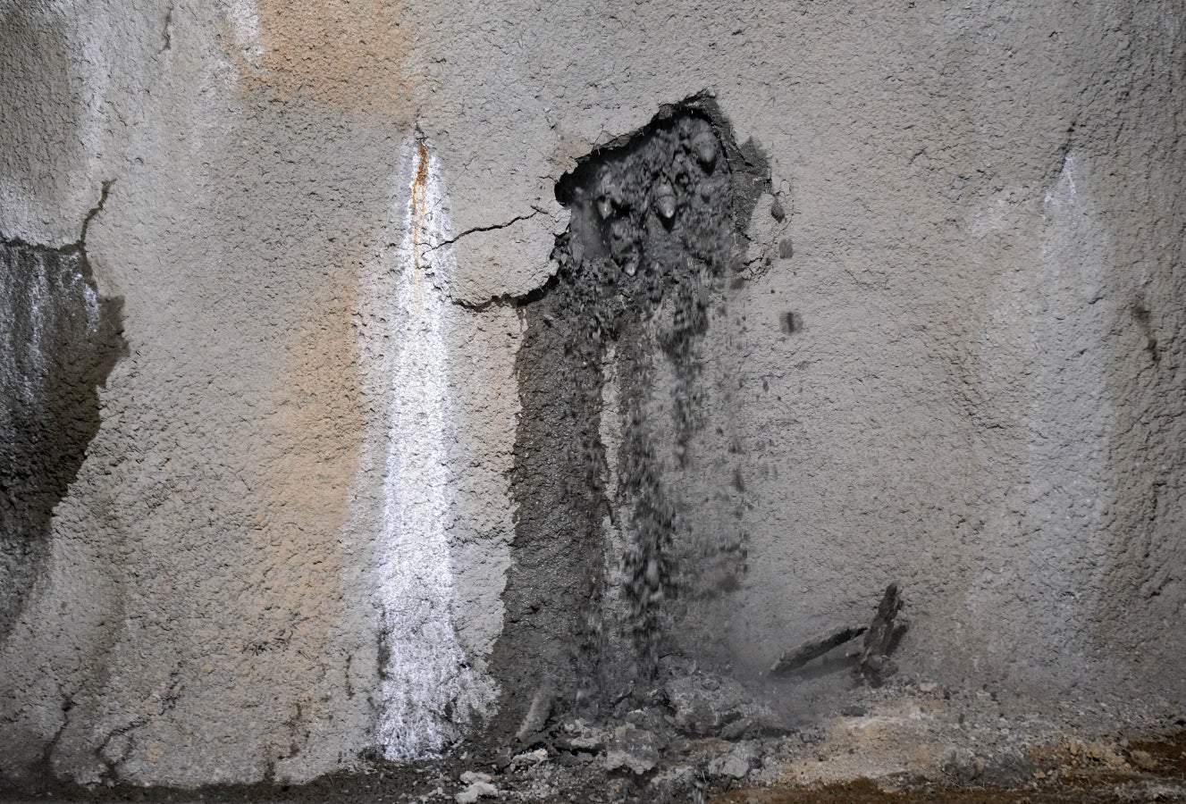 Los dos extremos del túnel del Topo en Donostia se unen bajo el Centro