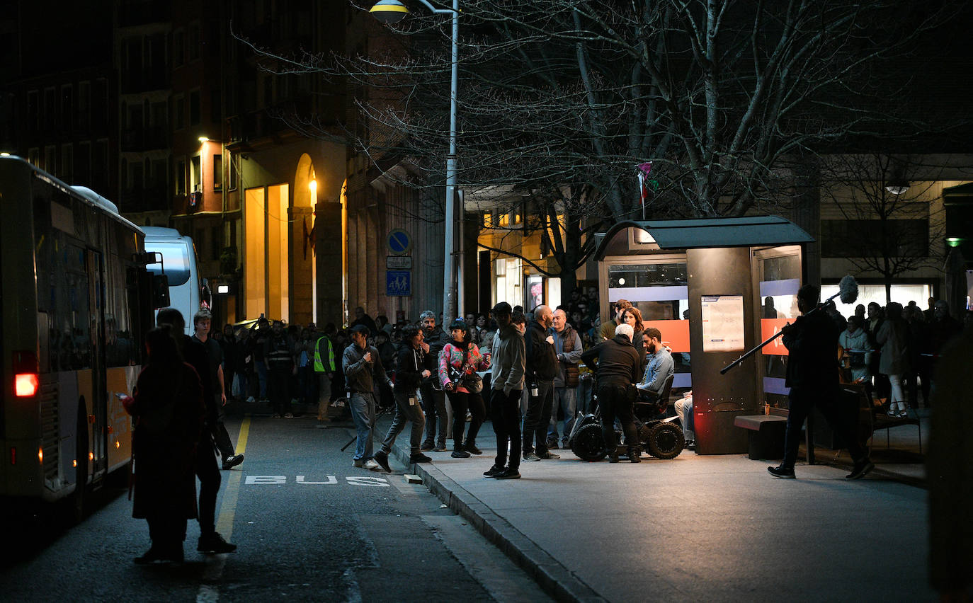 Luces, cámara y acción: Eibar, plató de cine con Dani Rovira como estrella principal