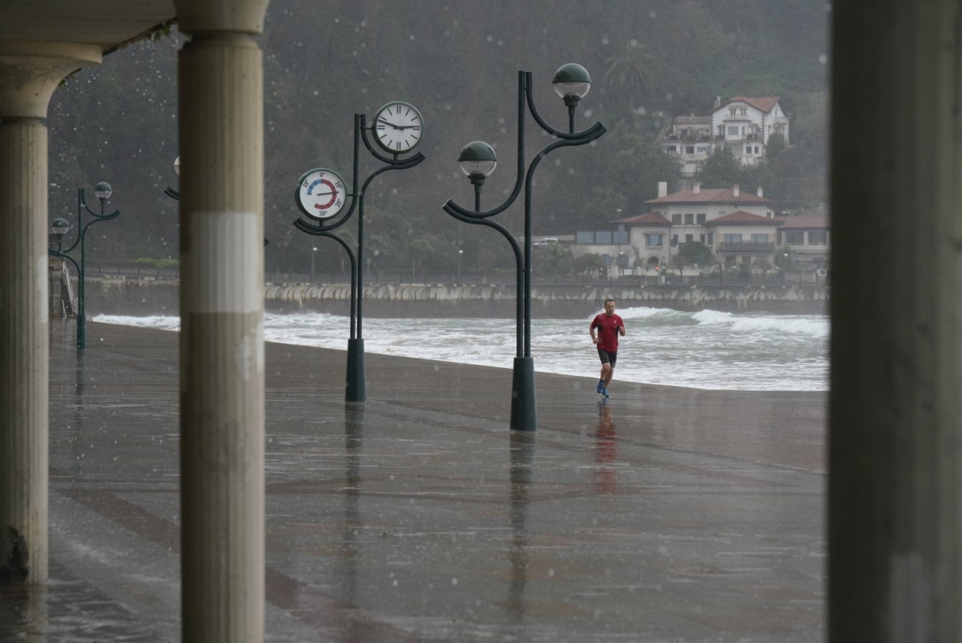 La borrasca &#039;Louis&#039; barre Gipuzkoa
