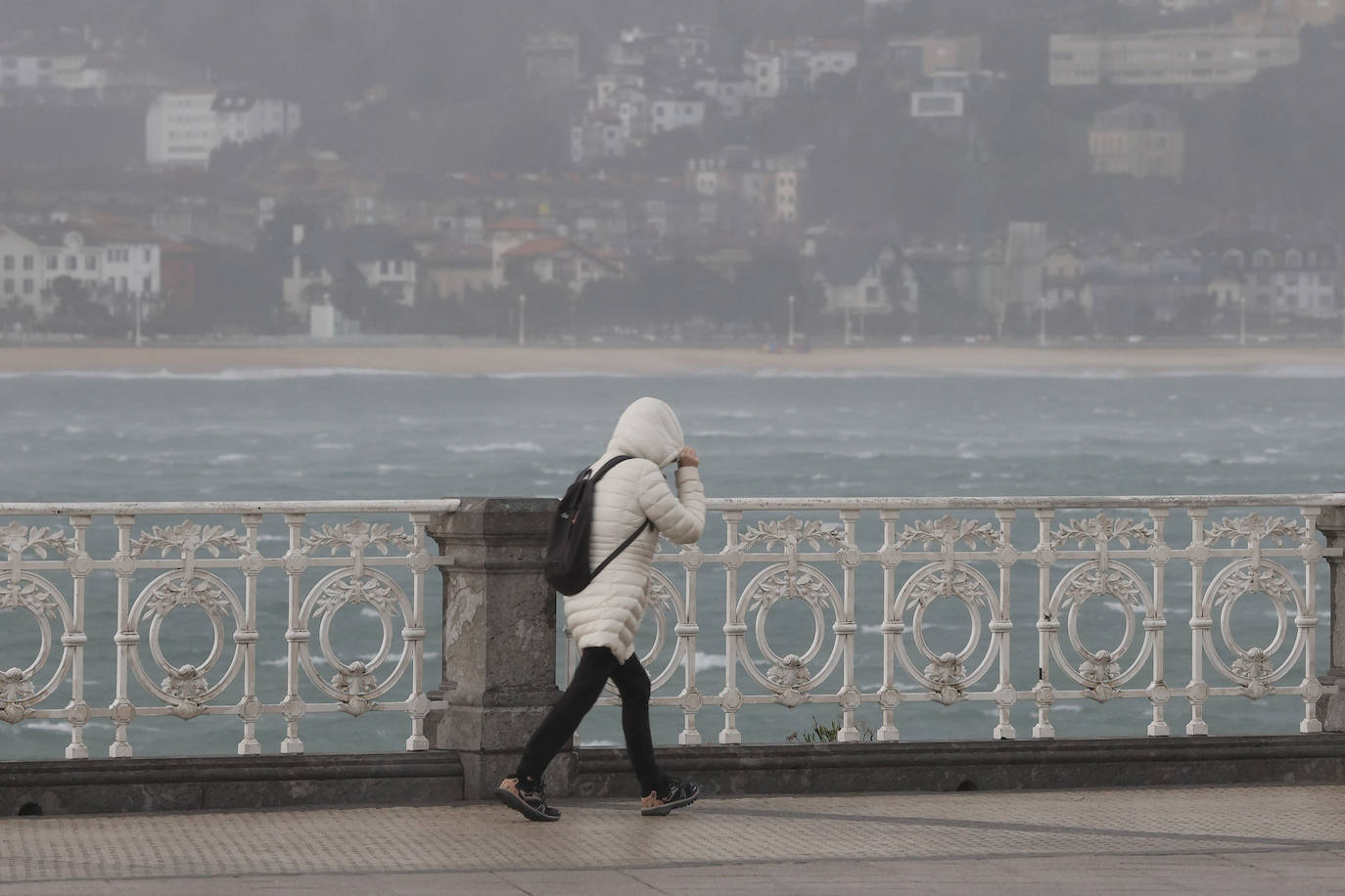 La borrasca &#039;Louis&#039; barre Gipuzkoa