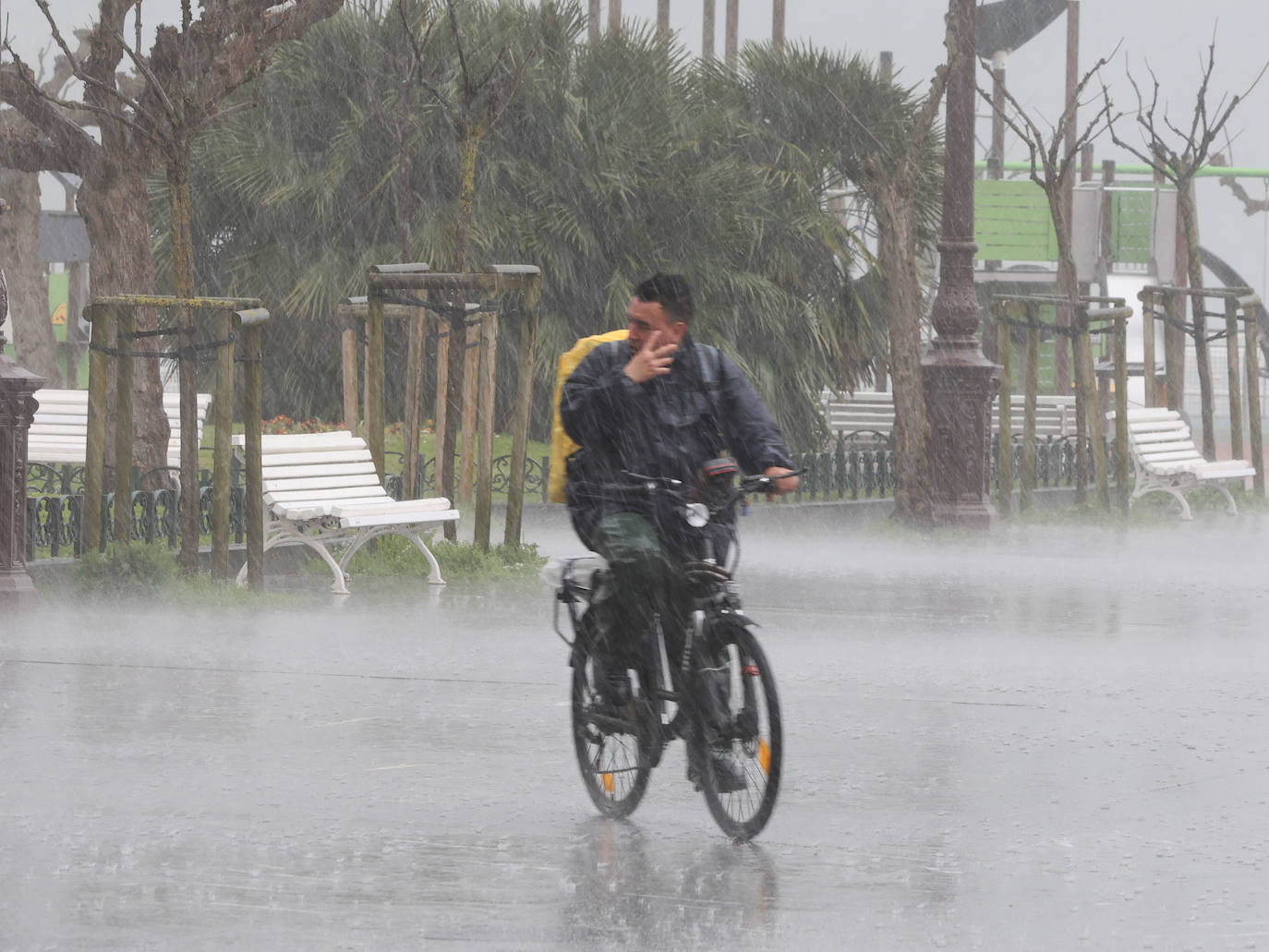 La borrasca &#039;Louis&#039; barre Gipuzkoa
