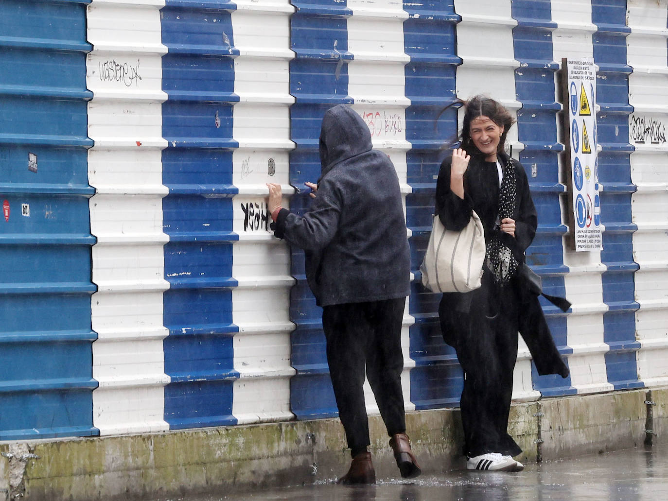 La borrasca &#039;Louis&#039; barre Gipuzkoa