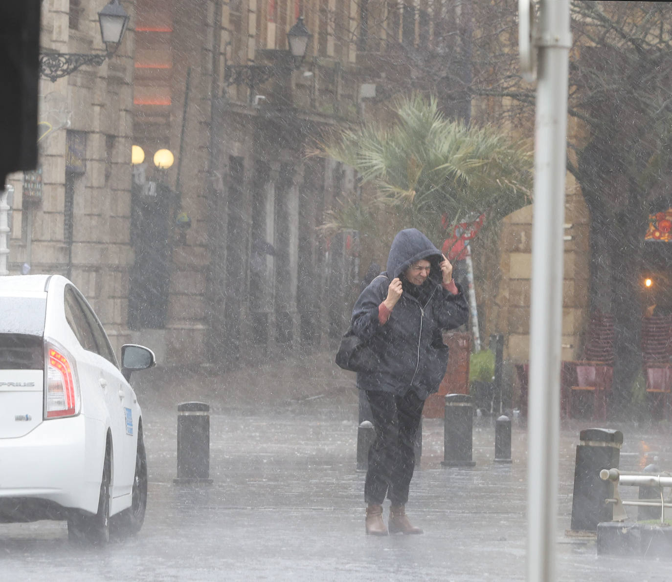 La borrasca &#039;Louis&#039; barre Gipuzkoa