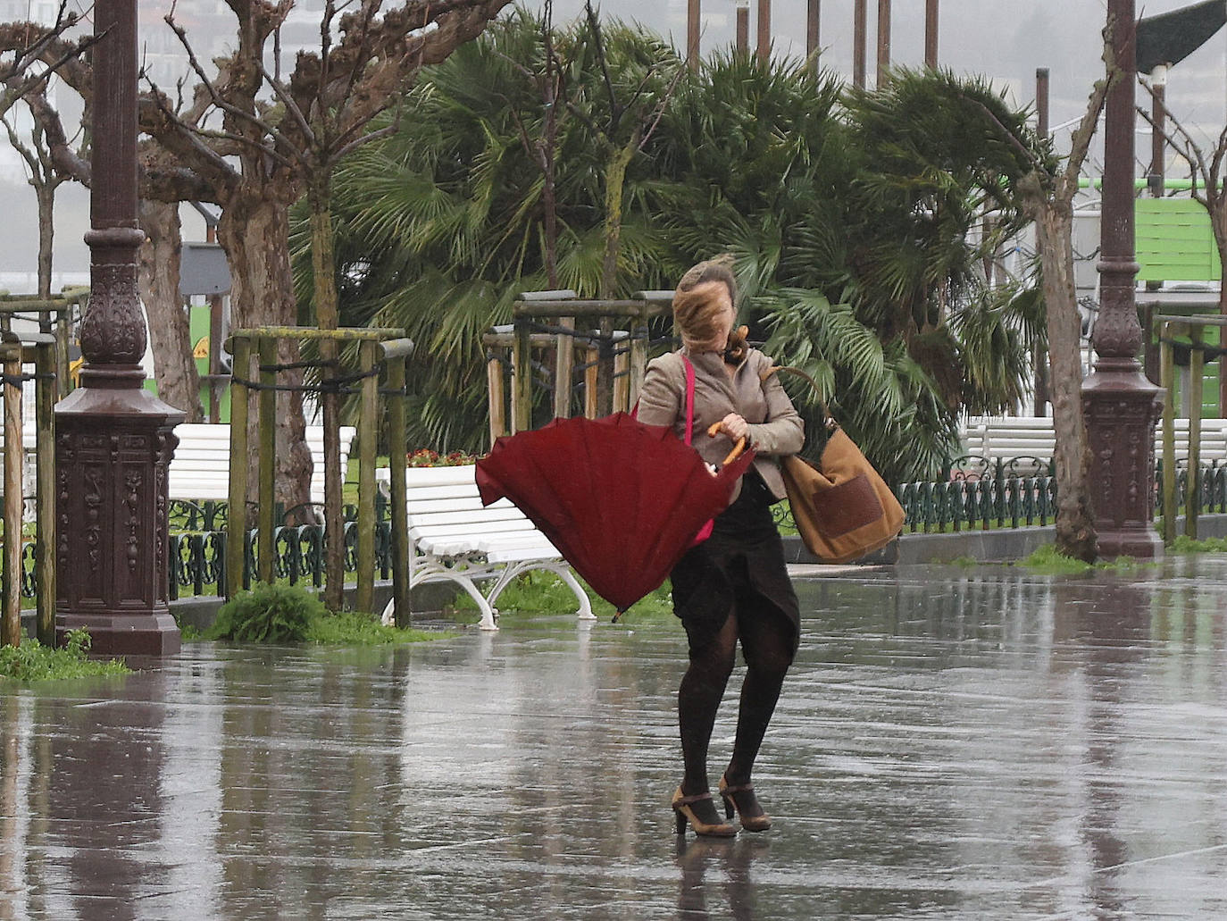La borrasca &#039;Louis&#039; barre Gipuzkoa