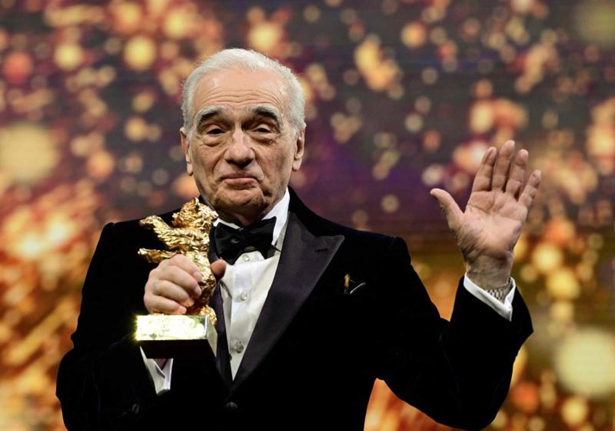 Martin Scorsese recibe el Oso de Oro honorífico en la Berlinale.