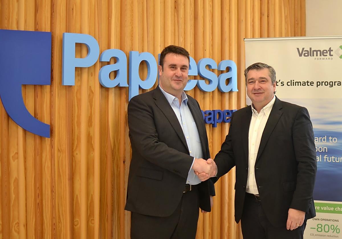 Ruiz y Sánchez, en el encuentro que mantuvieron para firmar el pacto.