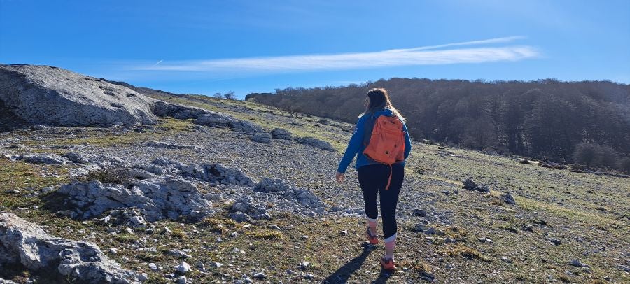 Unas espectaculares vistas desde la cima de Andia