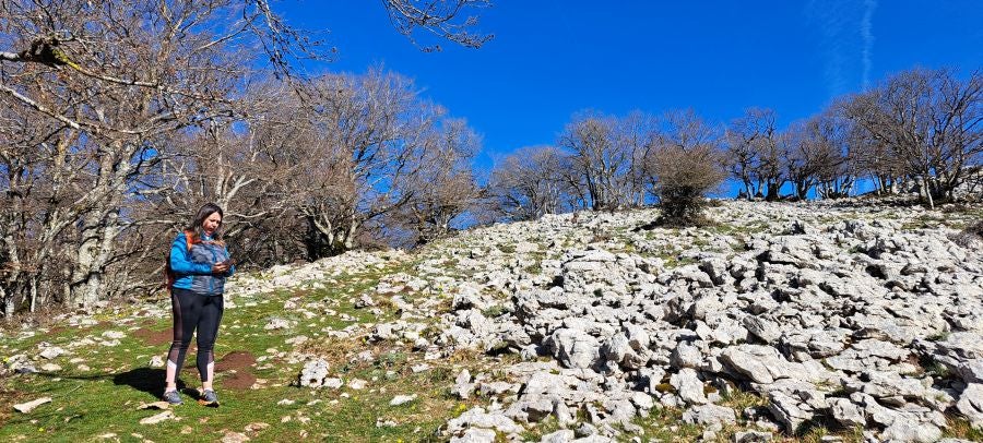 Unas espectaculares vistas desde la cima de Andia