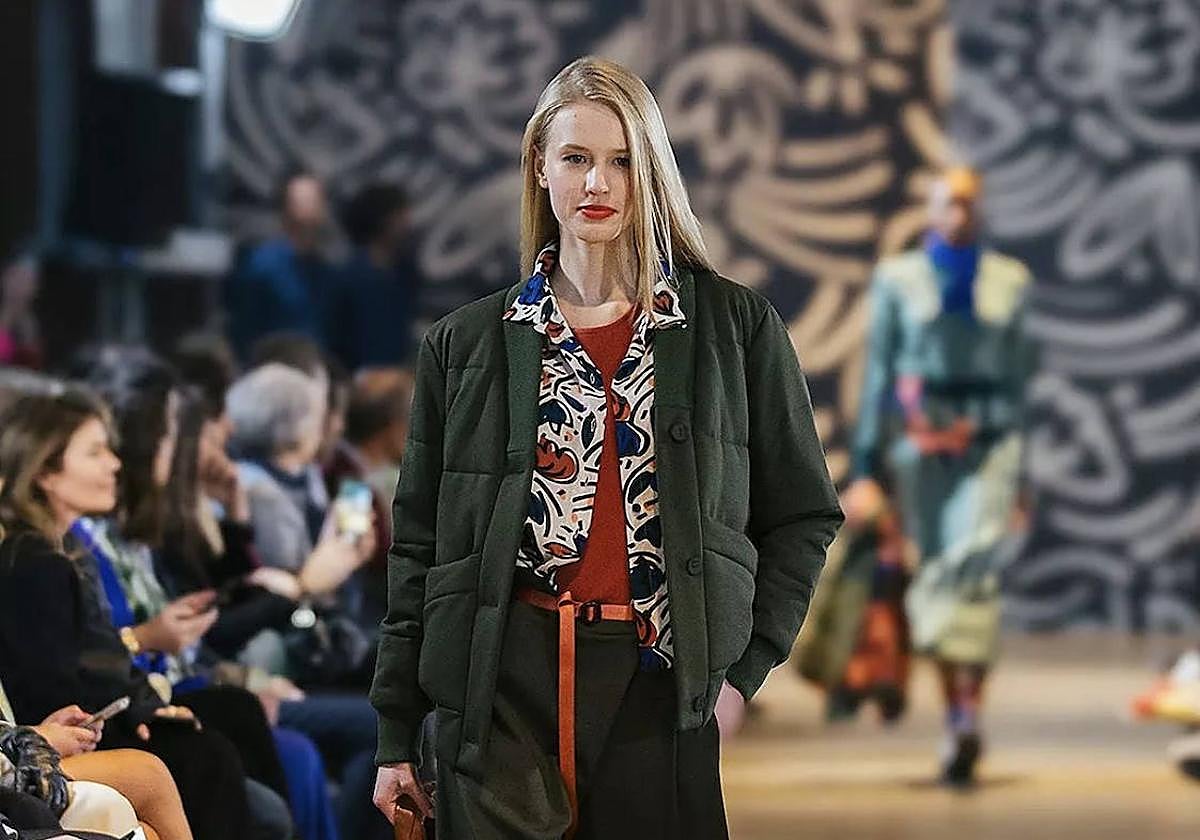 Desfile otoño-invierno 24/25 de SKFK en la MBFWMadrid.