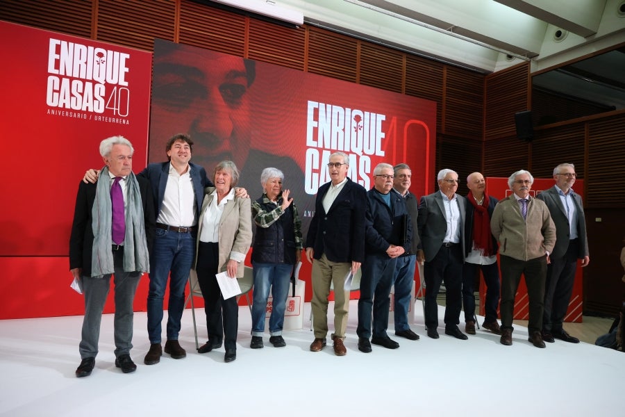 El PSE-EE homenajea a Enrique Casas en el 40 aniversario de su asesinato