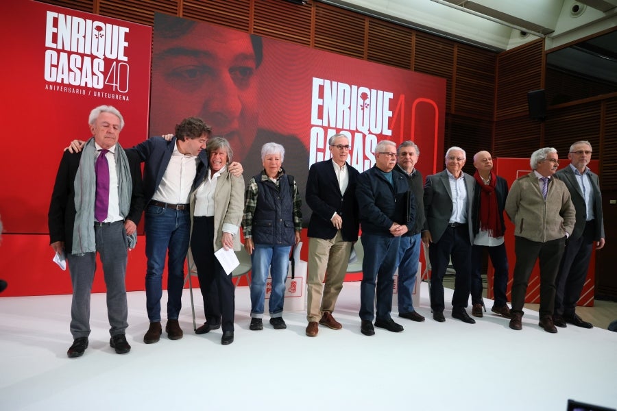 El PSE-EE homenajea a Enrique Casas en el 40 aniversario de su asesinato