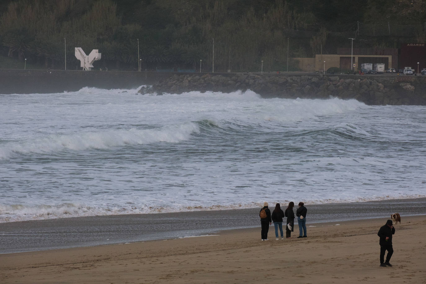 El paso de la borrasca &#039;Louis&#039;, en imágenes