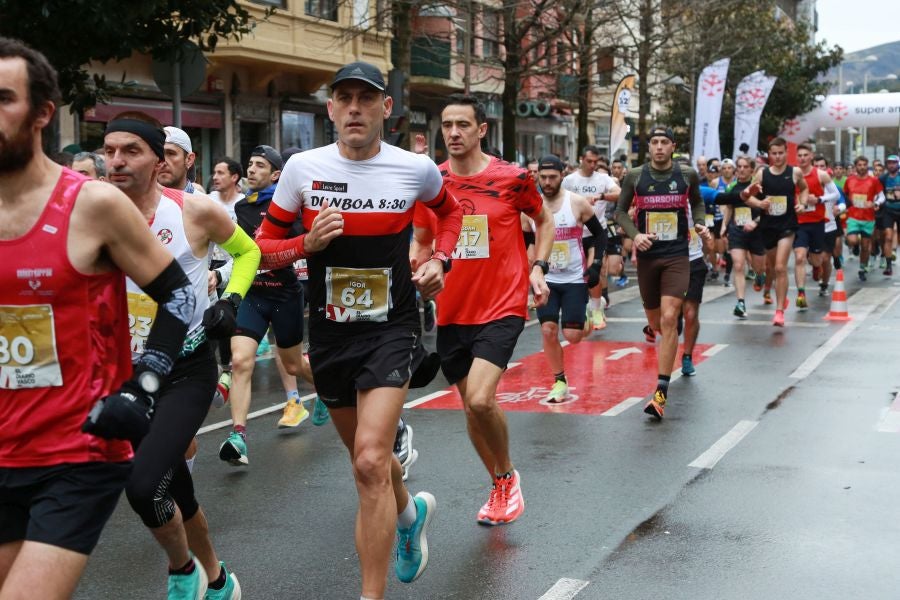 Éxito de la media maratón del Bidasoa