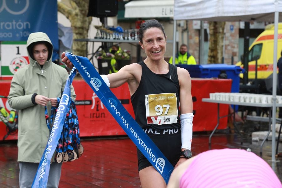 Éxito de la media maratón del Bidasoa