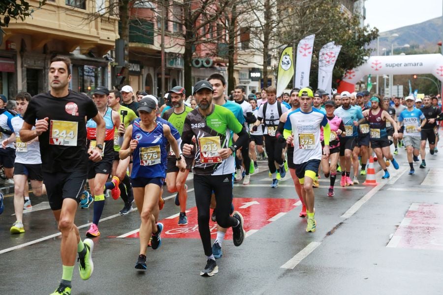 Éxito de la media maratón del Bidasoa