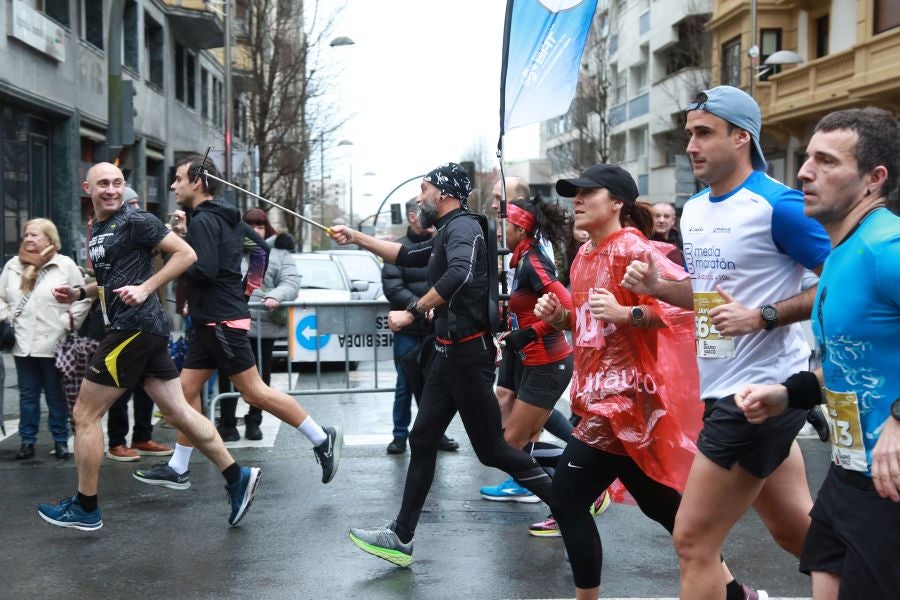 Éxito de la media maratón del Bidasoa