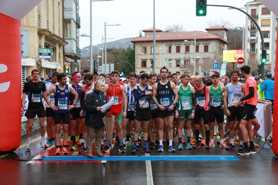 Éxito de la media maratón del Bidasoa