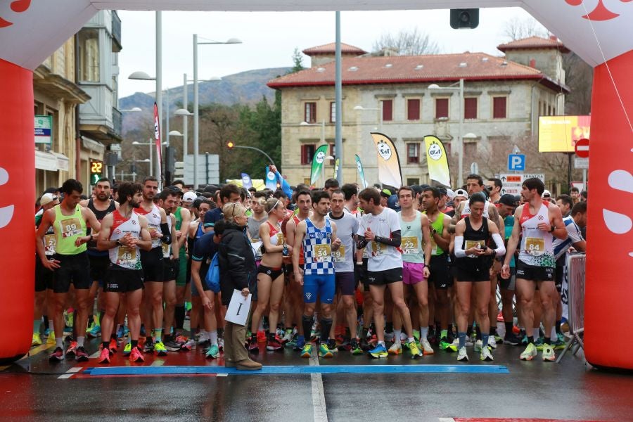 Éxito de la media maratón del Bidasoa